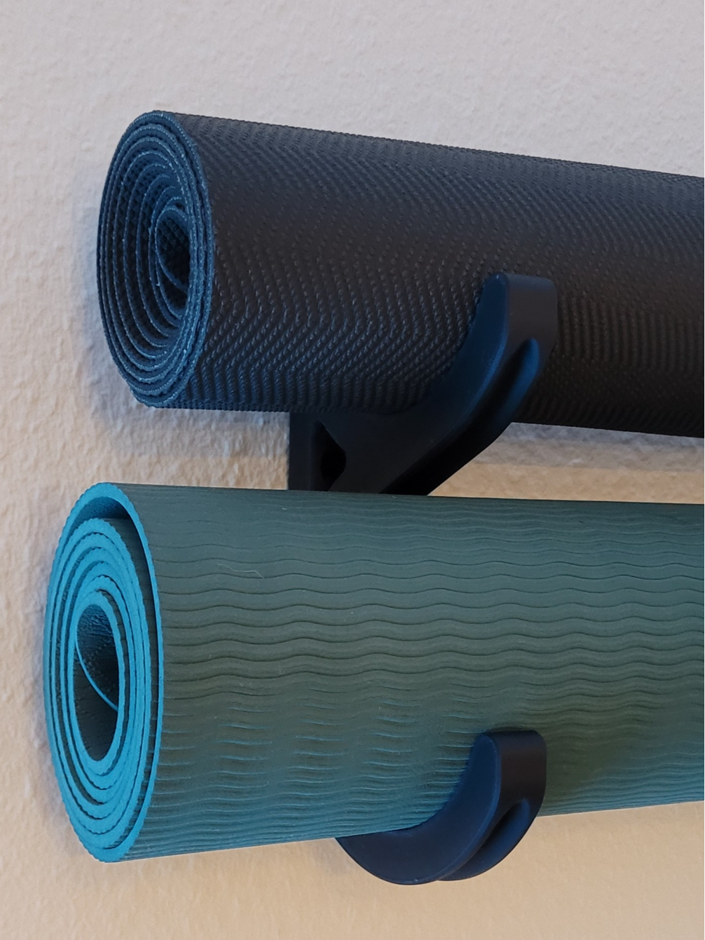 Compact Yoga Mat Stand – Home Practice Organiser