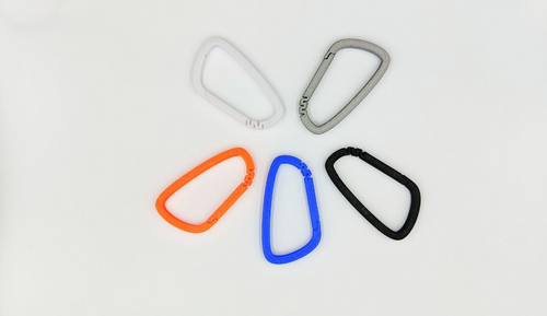 Carabiner with Lock – 3D Printed Hiking and Outdoor Clip