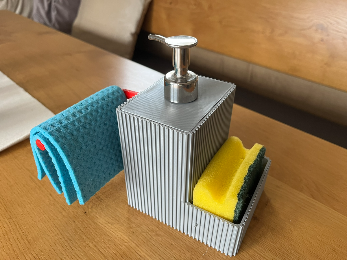 3D Printed Liquid Soap Dispenser – Bathroom and Kitchen
