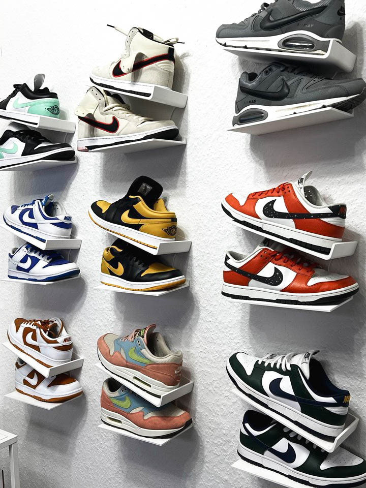 Sneaker Display Stand – 3D Printed Shoe Holder and Organiser