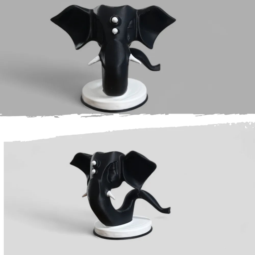 Ganesha Elephant Statue – 3D Printed Abundance and Wisdom Hindu Idol by 3D Divine | FOFUS, Thrissur Kerala