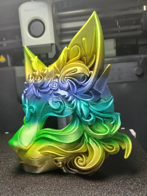 Cat Mask V2 – Wearable Decorative Wall Art