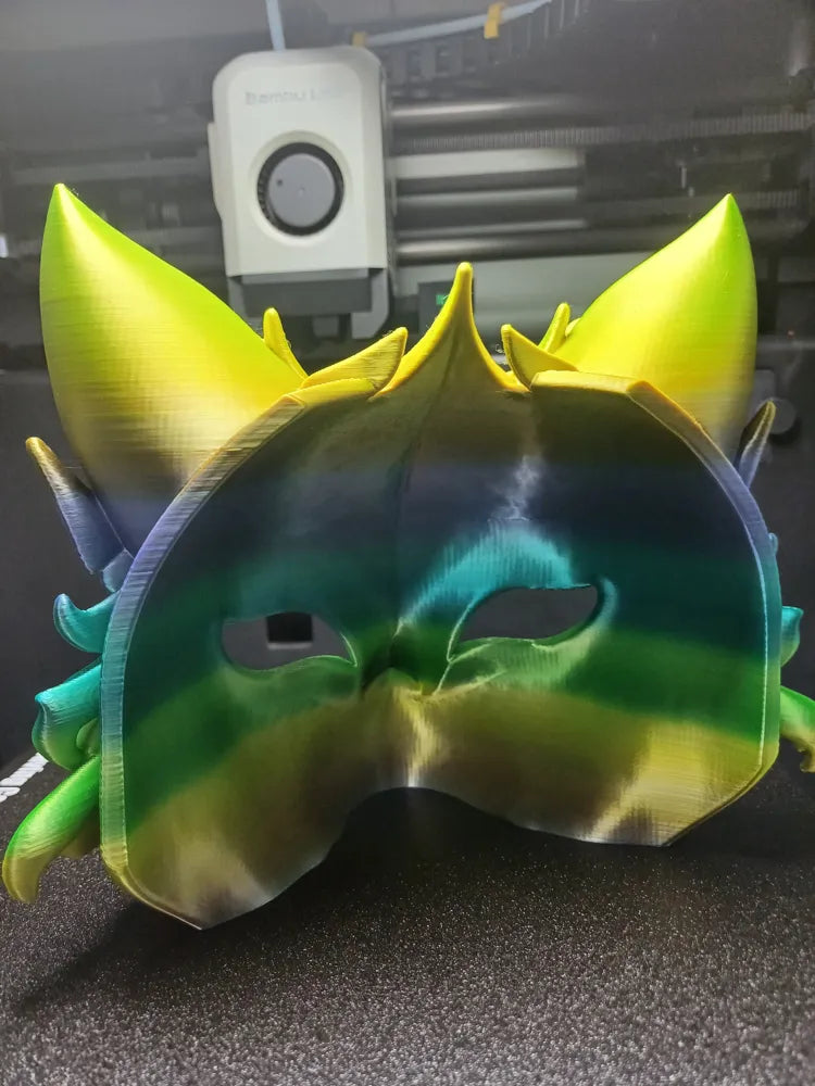 Cat Mask V2 – Wearable Decorative Wall Art