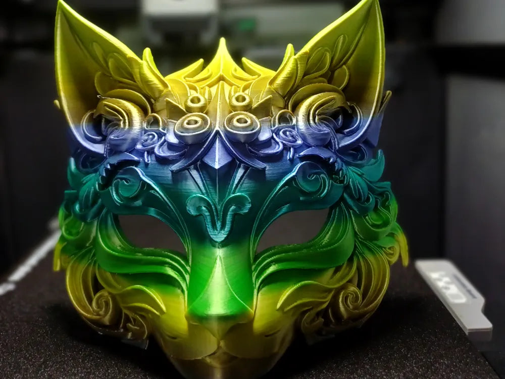Cat Mask V2 – Wearable Decorative Wall Art