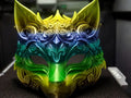 Cat Mask V2 – Wearable Decorative Wall Art