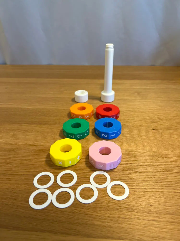 Math Puzzle angle – 3D Printed Numbers Operations Learning Toy by MAYANS FOFUS Kerala