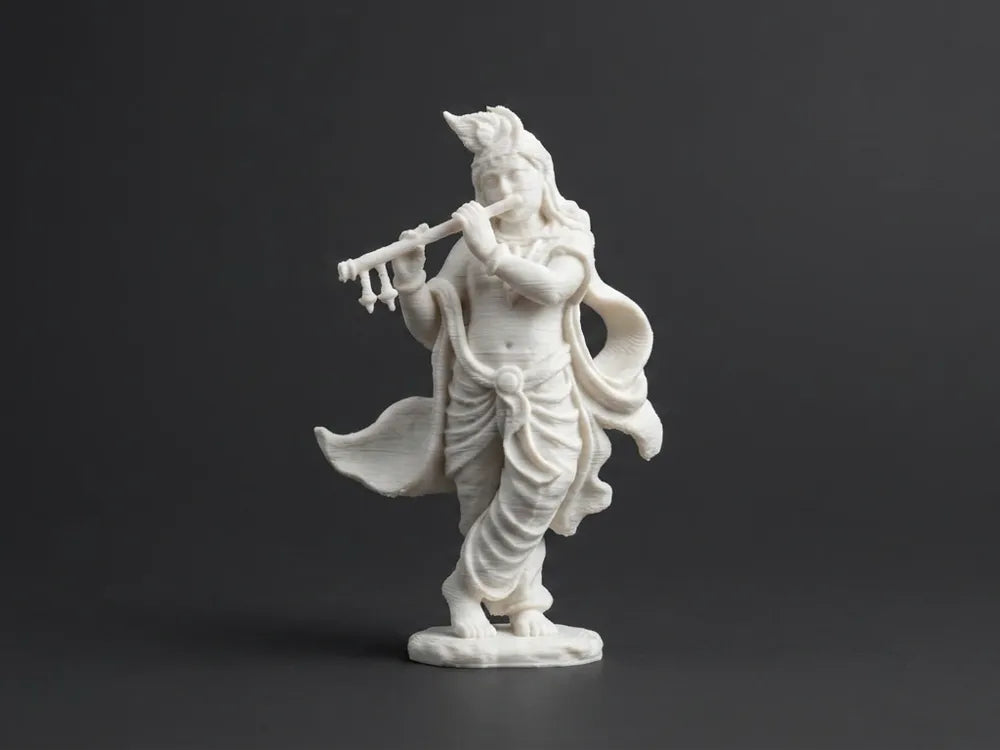 Bal Krishna Playing Flute Statue