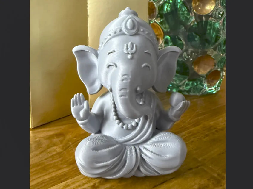 Ganesha Vighnaharta Idol – 3D Printed Hindu Lord of New Beginnings Statue | FOFUS, Thrissur Kerala