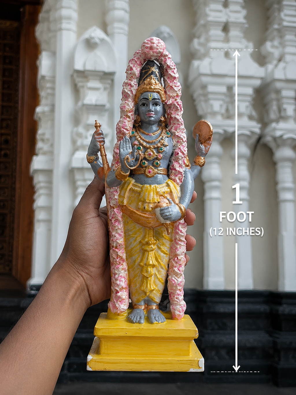 Koodalmanikyam Bharathaswami Idol close-up – Sangameshan Bharathan Nalambalam Kerala Deity by FOFUS Thrissur