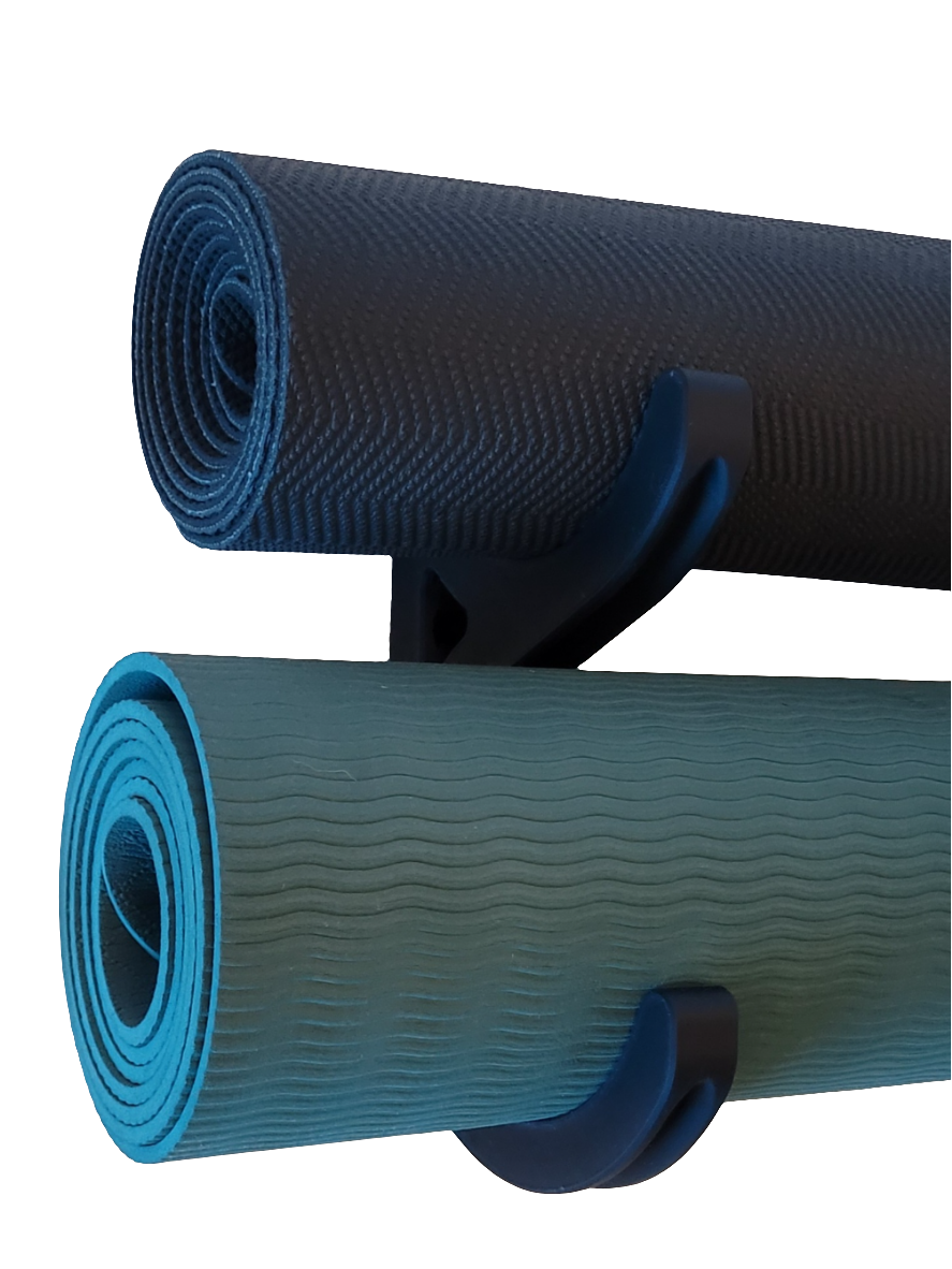 Compact Yoga Mat Stand – Home Practice Organiser