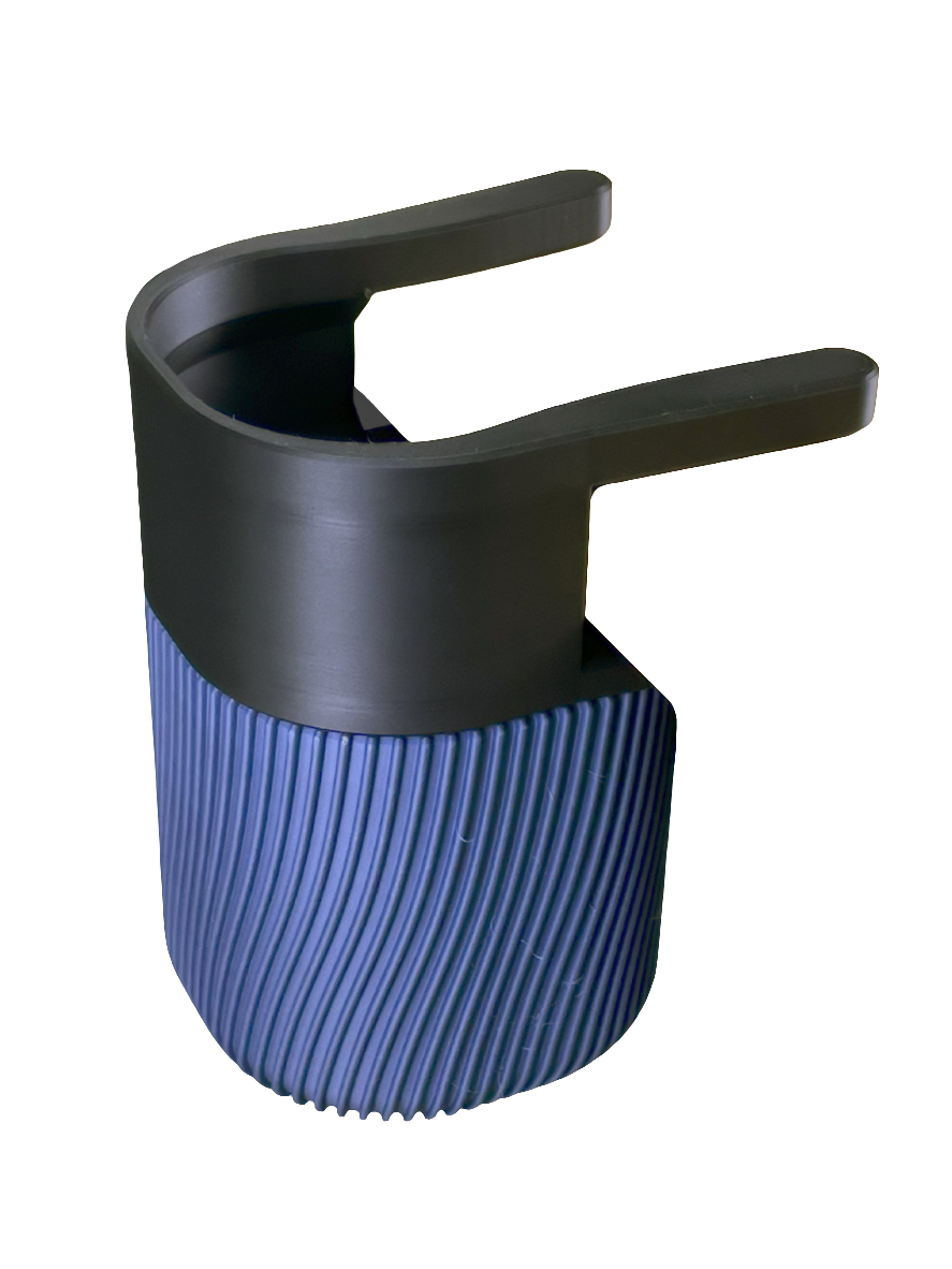 Under-Desk Trash Bin – Hidden Clamp-On Waste Bin for Desk