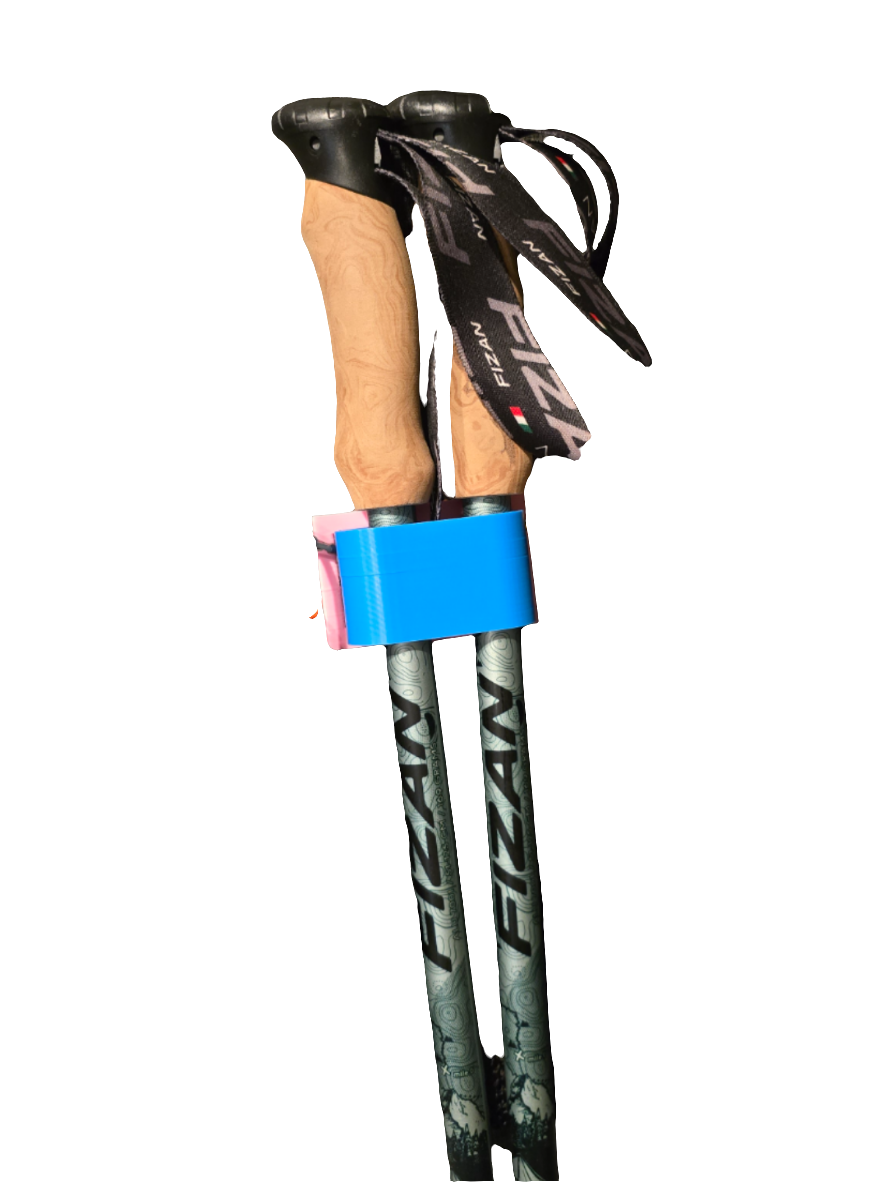 Trekking Pole Mount – 3D Printed Hiking Pole Attachment Accessory